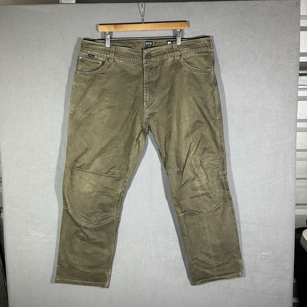 Kuhl Rydr Pants Mens 40x30 Brown Vintage Patina Outdoor Work Hiking Utility